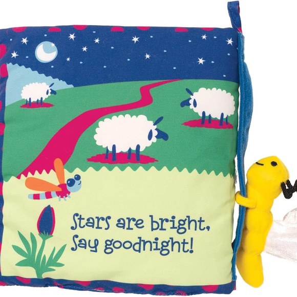 New Manhattan Toy Soft Activity Book wTethered Toy, “Sunny Day Come And Play” - Picture 10 of 10